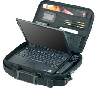 Trust BG-3650p Black Laptop Bag inner view