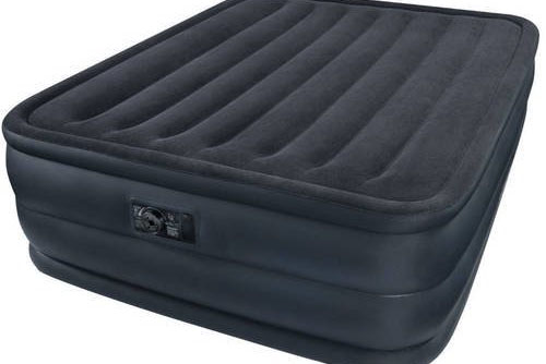 intex queen 22 raised downy airbed mattress