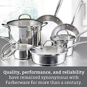 farberware-millennium-stainless-steel-nonstick-10-piece-cookware-set-review