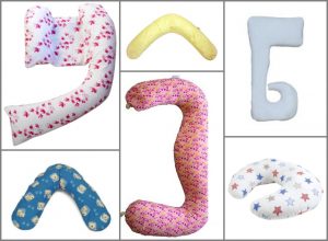 Shapes of pregnancy pillow