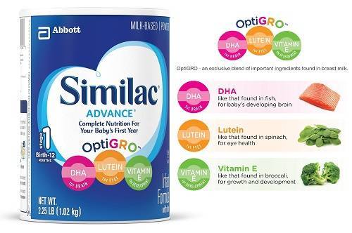 Similac Advance baby Formula with Iron, Stage 1 Powder