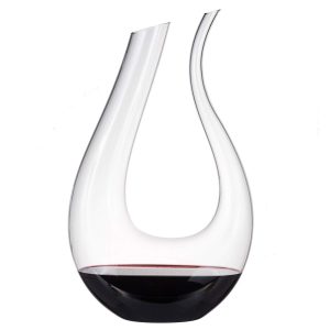 Wine Decanter, EraVino Premium Horn Wine Decanter - Crystal Wine Decanter
