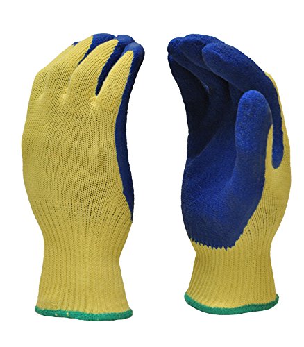 G & F 1607M Cut Resistant Work Gloves, 100-Percent Kevlar Knit Work Gloves, Make by DuPont Kevlar, Protective Gloves to Secure Your hands from Scrapes, Cuts in Kitchen, Wood Carving, Carpentry and Dealing with Broken Glass, 1 Pair,Medium