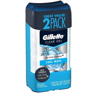 Gillette Cool Wave Clear Gel Men’s Antiperspirant and Deodorant