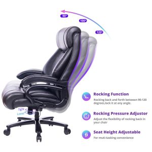 REFICCER-High-Back-Big-Tall-400lb-Leather-Office-Chair