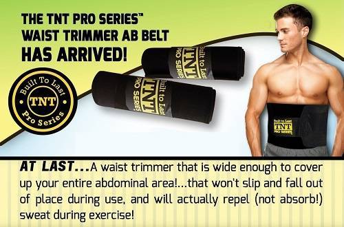 TNT Pro-Series Waist Trimmer Weight-Loss Ab Belt