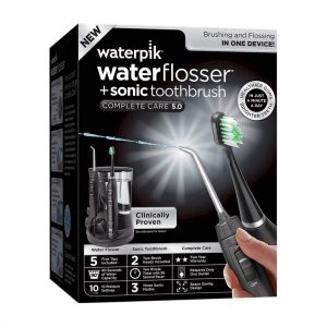 Waterpik Complete Care 5.0 Toothbrush & Water Flosser black