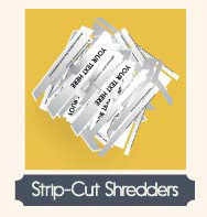 Strip-Cut Paper Shredder