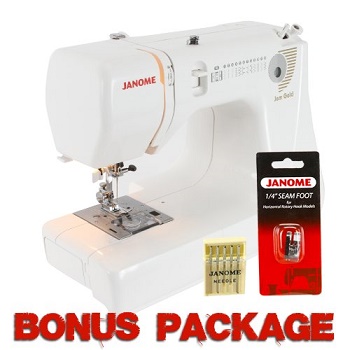 Janome-Jem-Gold-660-Lightweight-Sewing-Machine